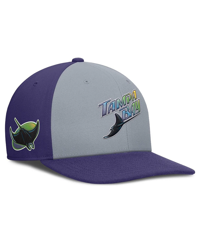 Nike Men's /Purple Tampa Bay Rays Pro Performance Snapback Hat
