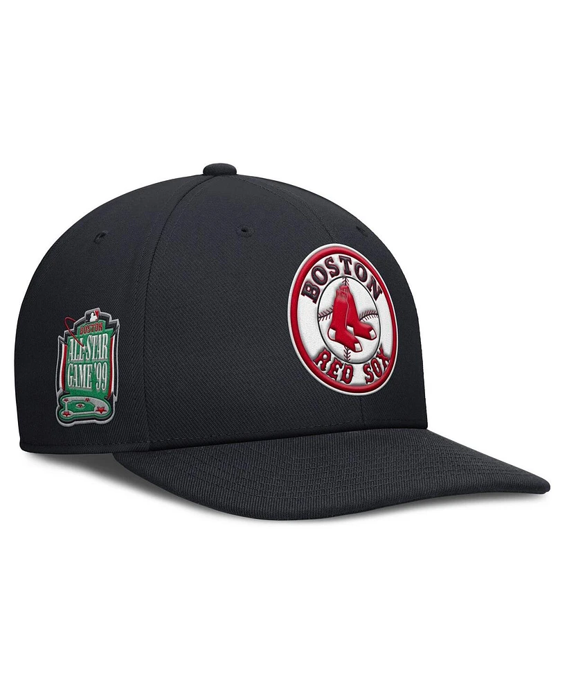 Nike Men's Navy/Red Boston Red Sox Pro Performance Snapback Hat