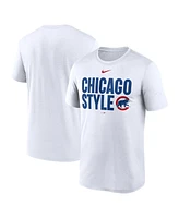 Nike Men's White Chicago Cubs Local Legend Performance T-Shirt