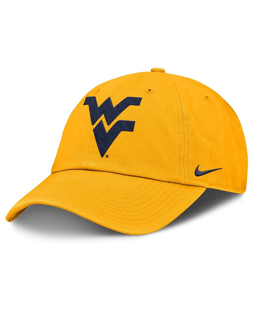 Nike Men's Gold West Virginia Mountaineers Primetime Club Adjustable Hat
