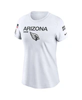 Nike Women's White Arizona Cardinals 2024 Salute To Service Legend Performance T-Shirt