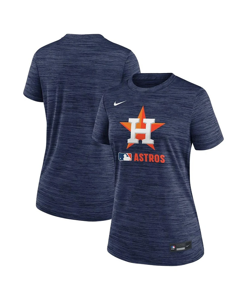 Nike Women's Navy Houston Astros Authentic Collection Velocity Performance T-Shirt