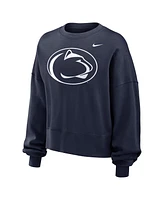 Nike Women's Navy Penn State Nittany Lions Oversized Essential Pullover Sweatshirt