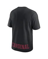 Nike Men's Black Stanford Cardinal Primary Statement Two-Hit Performance T-Shirt