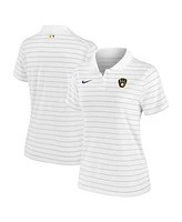 Nike Women's White Milwaukee Brewers Authentic Collection Victory Performance Polo Shirt