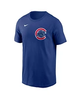 Nike Men's Seiya Suzuki Royal Chicago Cubs Fuse Name Number T-Shirt