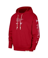 Nike Men's Red Chicago Bulls Authentic Performance Pullover Hoodie