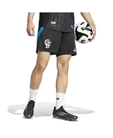 Adidas Men's Black Charlotte Fc Away 2025 Fortress Kit Authentic Shorts