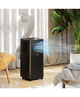 Homcom 10000 Btu Window Portable Air Conditioner with Timer On/Off,