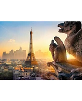 Trefl Red 1000 Piece Puzzle - Sunset Paris Skyline