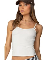 Edikted Women's Jay V Neck Tank Top