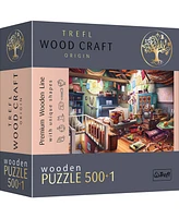 Trefl Wood Craft 501 Piece Wooden Puzzle - Treasures in the Attic