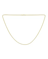 Bling Jewelry Venetian Box Link Chain Necklace Silver Tone Yellow Rose Gold Plated Stainless Steel 1.5MM
