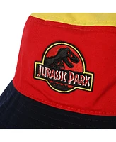 Jurassic Park Men's Embroidered Logo Colorblock Bucket Hat