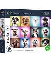 Trefl Prime 1000 Piece Puzzle - Funny Dogs Faces