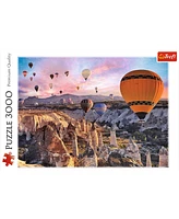 Trefl Red 3000 Piece Puzzle - Balloons over Cappadocia