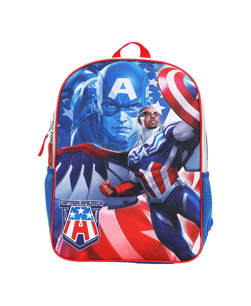 Marvel Captain America 16 Cosplay Chest Panel Youth Backpack
