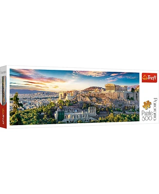 Trefl Red 500 Piece Panorama Puzzle - Acropolis, Athens / Fotolia