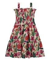 Guess Big Girls Poplin Sleeveless Dress