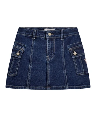Guess Big Girls Stretch Denim Skirt