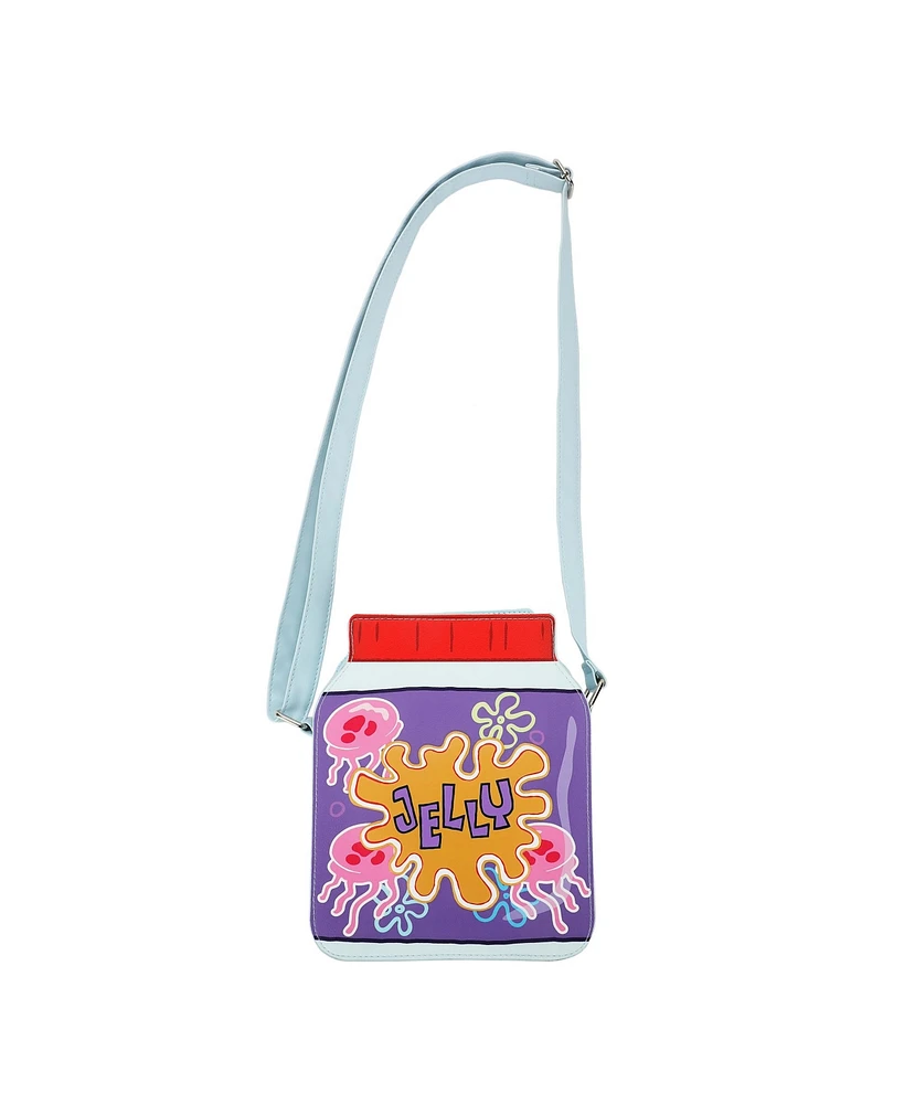 Spongebob Squarepants Jelly Jar 12.5" Women's Crossbody Bag