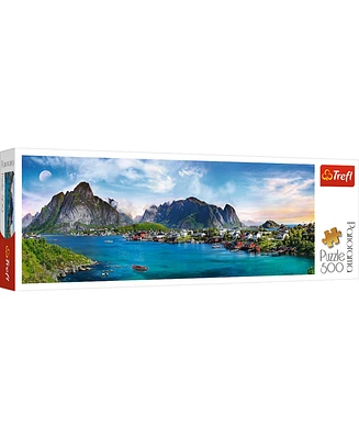 Trefl Red 500 Piece Panorama Puzzle - Lofoten Archipelago, Norway / Fotolia