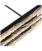 Cwi Lighting 4.5" Metal Valira Integrated Led Chandelier