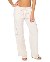 Roxy Juniors' Lagoon Tie-Waist Pull-On Cargo Pants