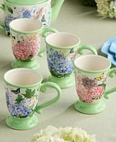 Certified International Garden Path 4-Pc. Mugs, Service For 4