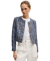 Boss by Hugo Boss Women's Tweed Regular-Fit Jacket