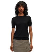 Boss by Hugo Boss Women's Short-Sleeved Sweater