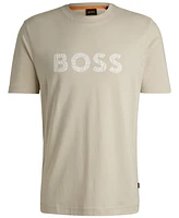 Boss by Hugo Men's Slim-Fit Logo Print Shirt