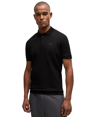 Boss by Hugo Men's Drop Needle Stitching Paddy Polo