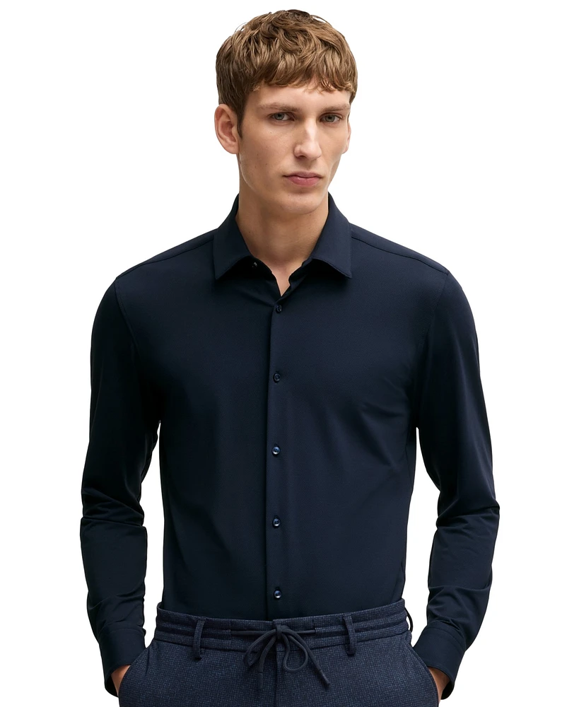 Boss by Hugo Men's Performance Slim Fit Dress Shirt