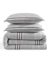 Tommy Hilfiger Danbury Stripe Cotton 2-Pc. Comforter Set, Twin/Twin Xl