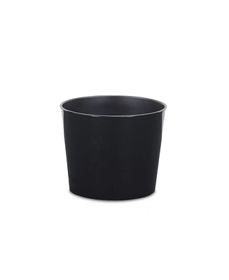Modern Round Plastic Planter for Home Garden and Patio Decor