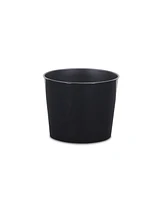 Modern Round Plastic Planter for Home Garden and Patio Decor