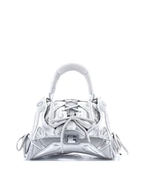 Pre-Owned Balenciaga Small SneakerHead Top Handle Bag Mesh and Faux Leather