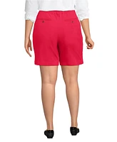 Lands' End Plus Classic 7" Chino Shorts