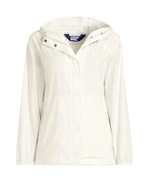 Lands' End Women's Packable Water Resistant Upf 50 Windbreaker Jacket