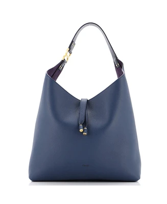 Pre-Owned Chloe Marcie Nm Hobo Leather
