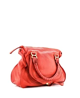 Pre-Owned Chloe Large Marcie Shoulder Bag Leather