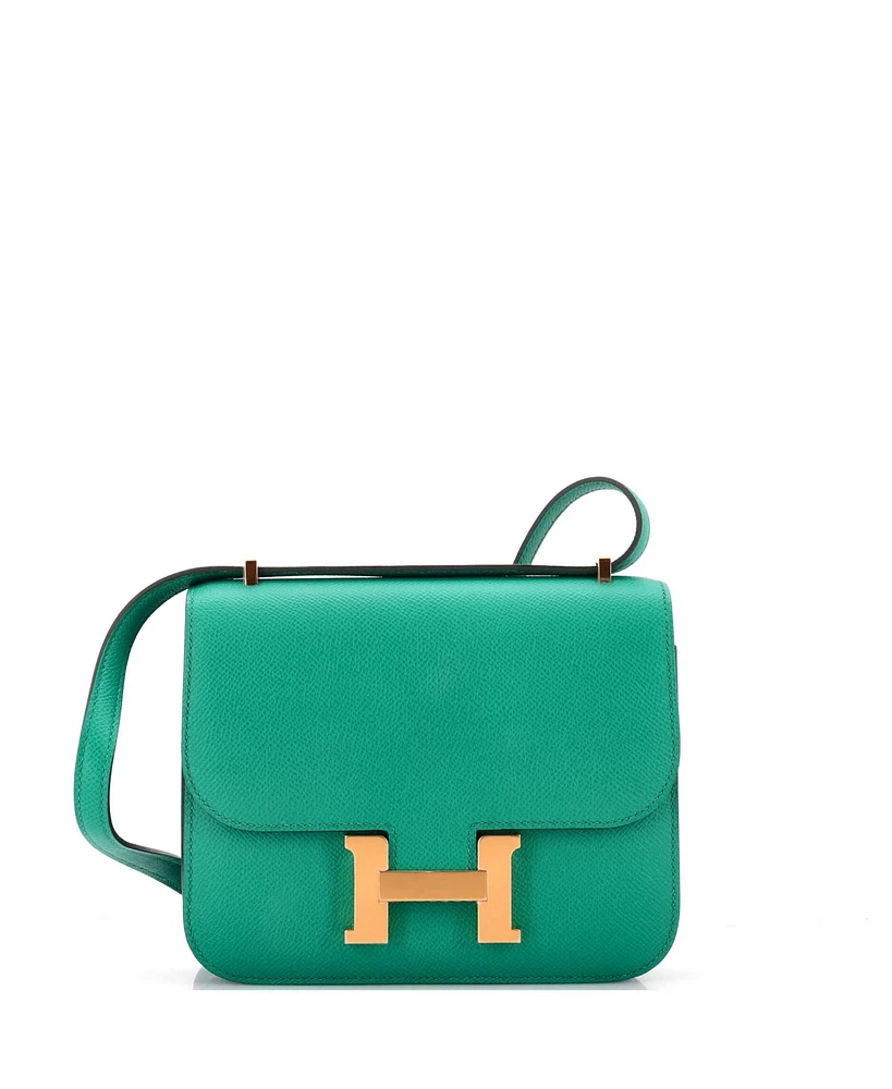 Pre-Owned Hermes 18 Constance Nm Bag Epsom