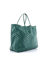 Pre-Owned Goyard Gm Saint Louis Tote Coated Canvas