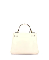 Pre-Owned Hermes Kelly 25 Handbag Light Swift with Gold Hardware