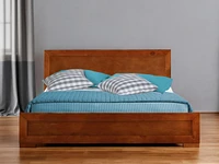 Manufactured Wood Bed Frame – Classic and Sturdy Construction