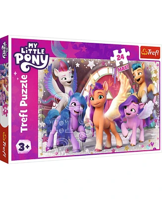 Trefl Red 24 Piece Maxi Puzzle - My Little Pony - A Happy Day of Ponies