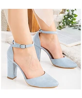 Gisele High Block Heel Pumps