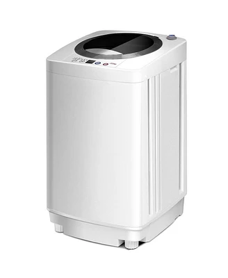 Portable 7.7 lbs Automatic Laundry Washing Machine with Drain Pump