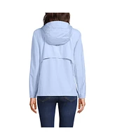 Lands' End Petite Packable Water Resistant Upf 50 Windbreaker Jacket